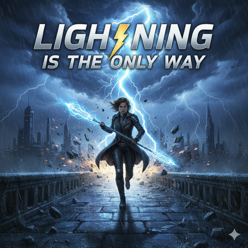 Lightning Is The Only Way cover