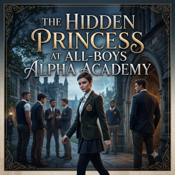 The Hidden Princess At All-Boys Alpha Academy cover